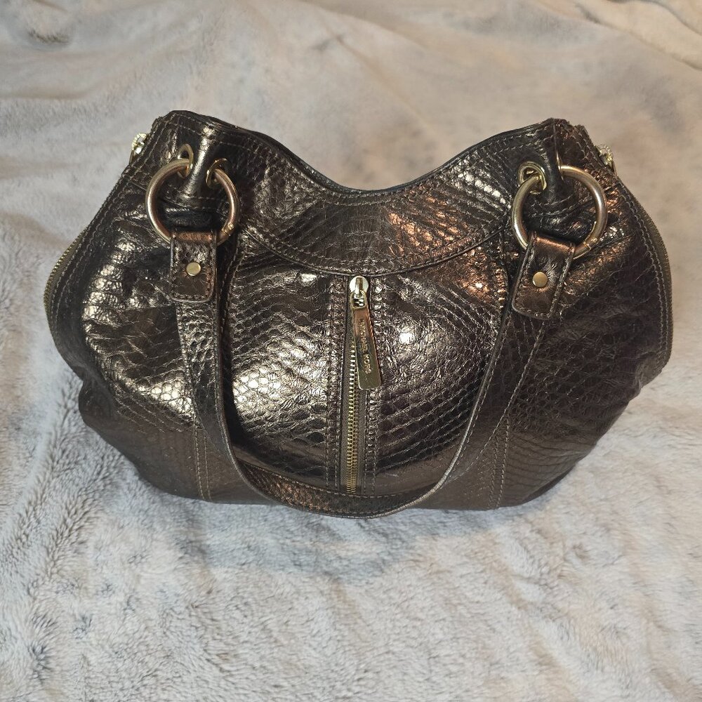 Michael Kors snakeskin bag